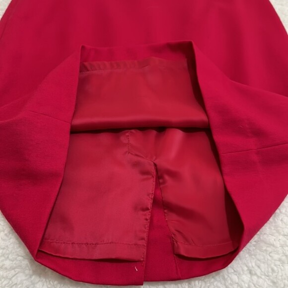 Talbots Skirt Womens 2 Petite Barbie Pink Wool Straight Pencil Mini Short Lined - Picture 6 of 11